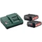 METABO Basic-Set akku: 2X2,0Ah Li-Power 12V + SC30 töltő 685300000