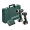 METABO PowerMaxx BS12 akkus fúró-csavarozó 2x2,0Ah + ULA 12 LED lámpa kofferben 601036900