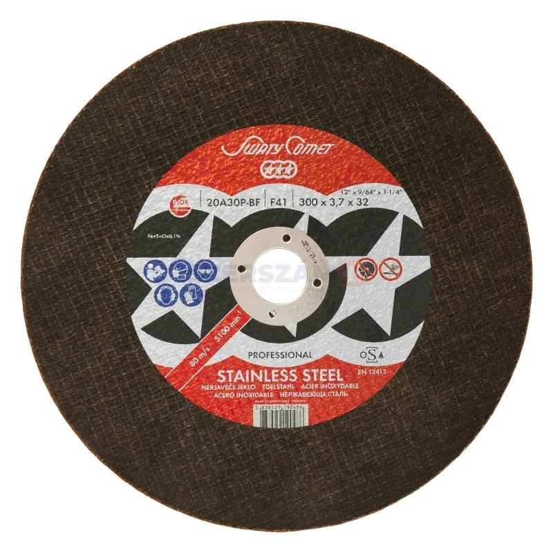 SWATYCOMET PROFESSIONAL INOX vágókorong 300x3,7/3,0x32 20A30P