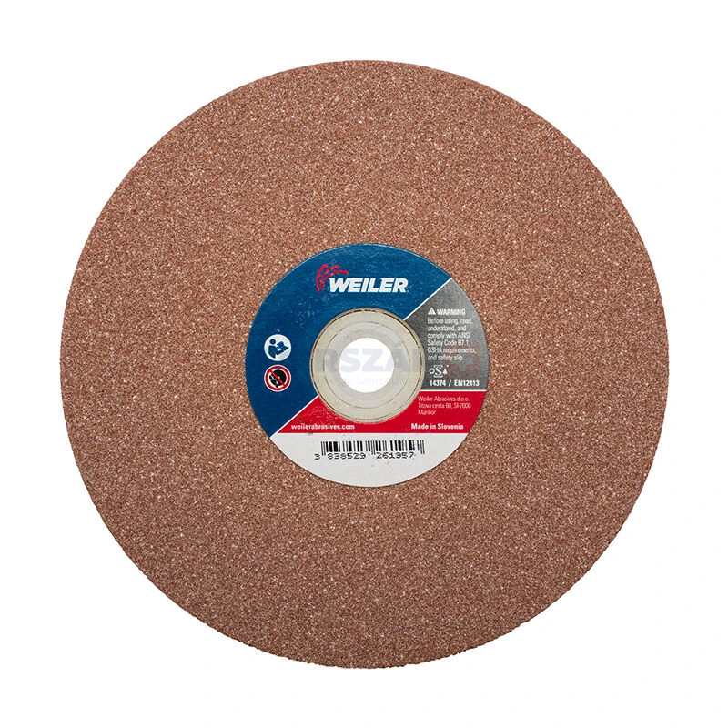 WEILER Köszörűkorong piros 350x40x127 2A60O6V F1