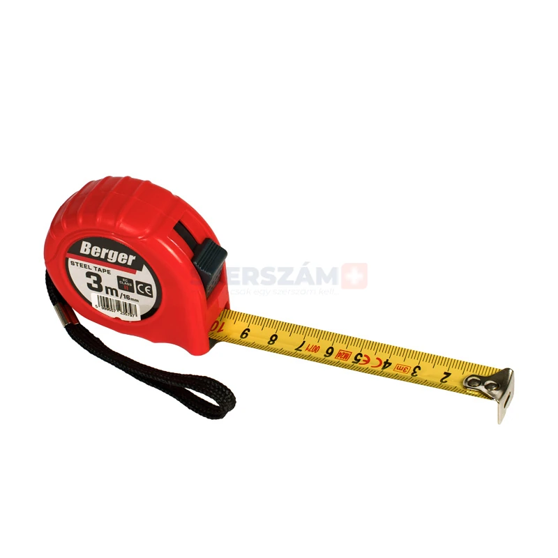 BERGER mérőszalag 3mx16mm MrZ