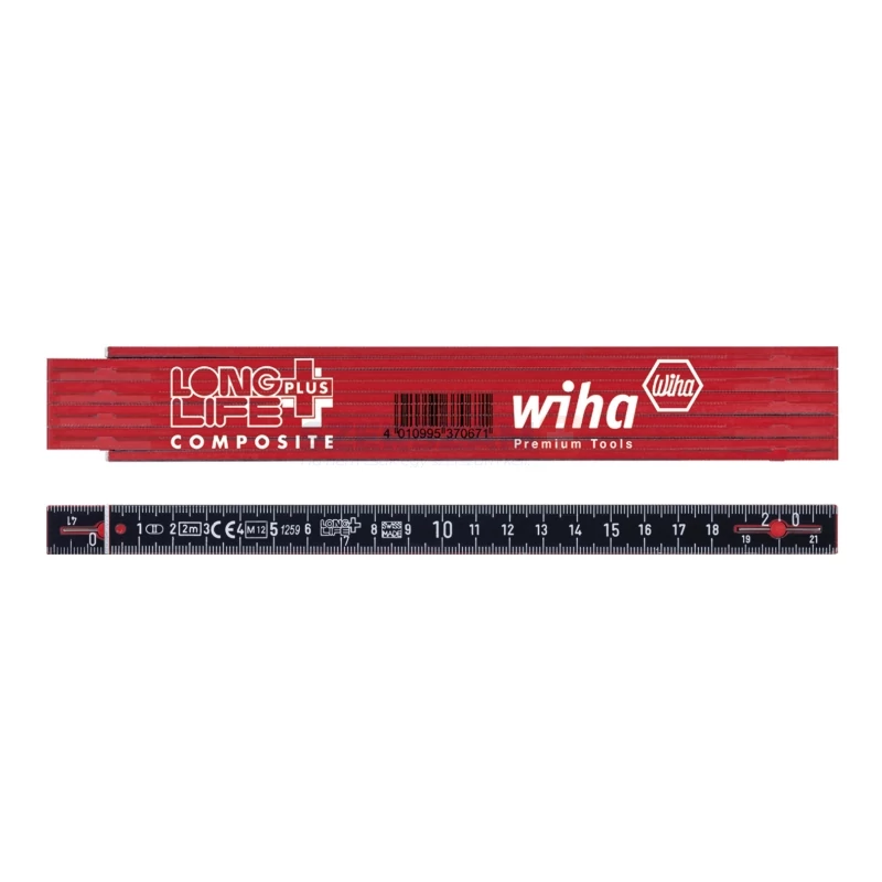 WIHA Longlife Plus Composite csuklós mérce 2m 4102005/No.37067