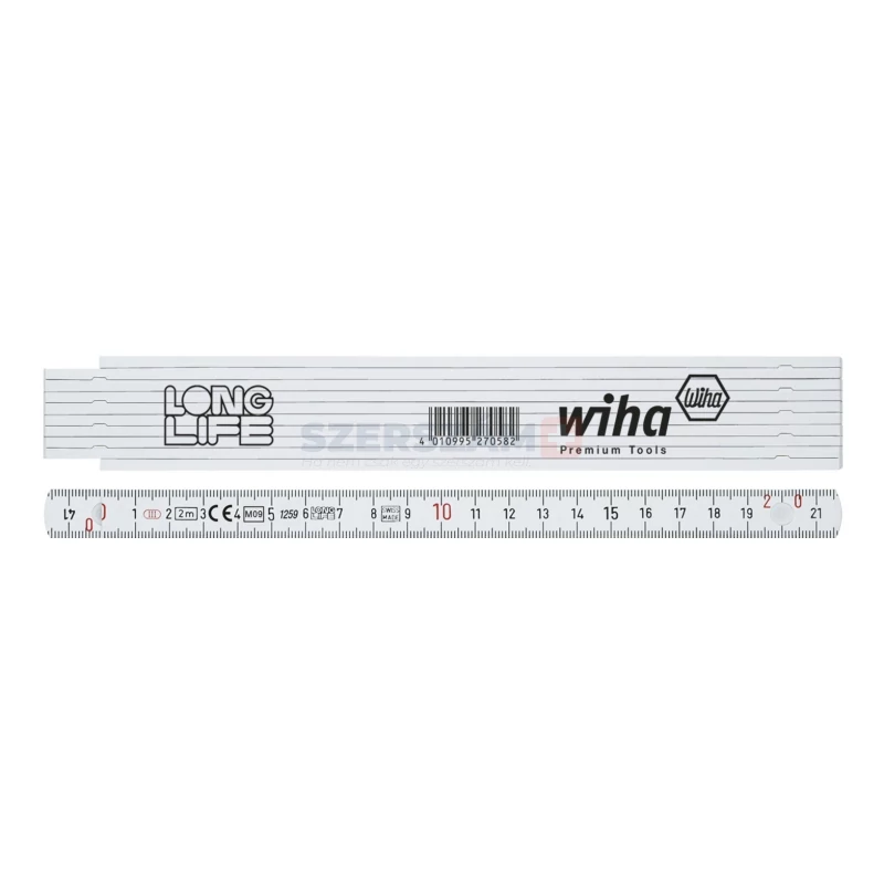WIHA Longlife csuklós mérce 2m 4102000/No.27057