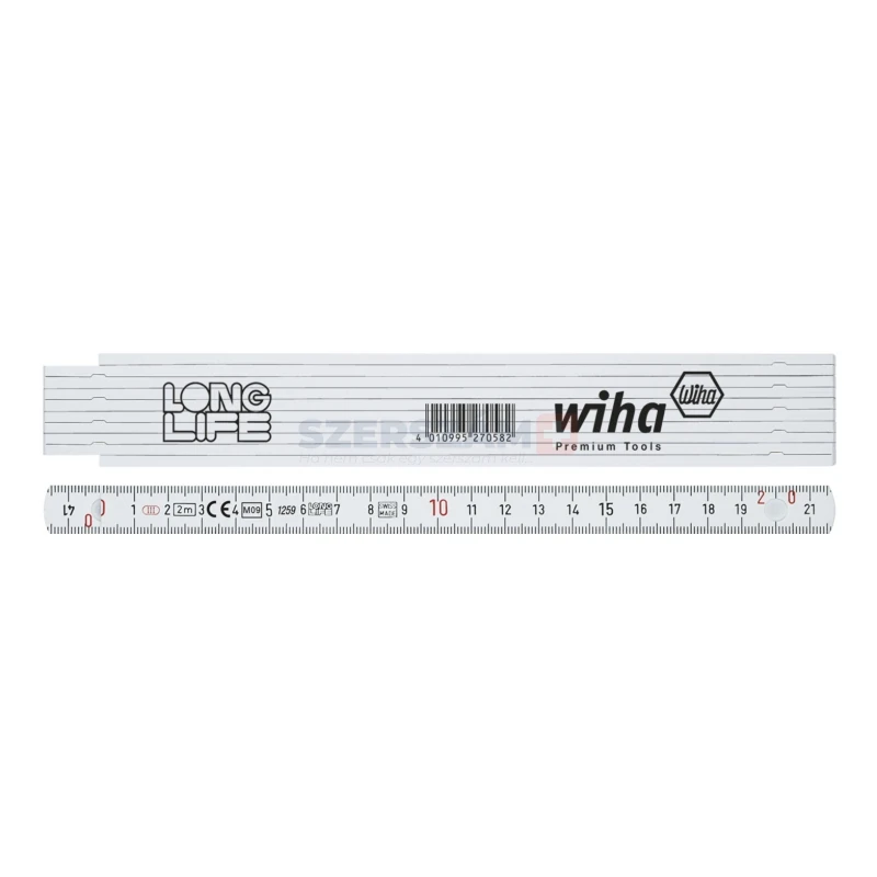 WIHA Longlife csuklós mérce 2m 4102000/No.27057