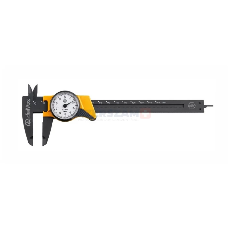 WIHA DialMax ESD tolómérő, mélységmérővel 150/0,1mm 4112108/No.31439