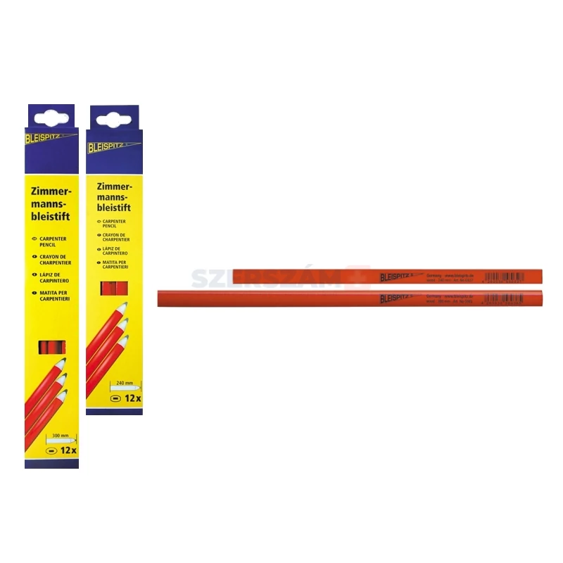 BLEISPITZ ácsceruza 240mm HB 100db No.0327