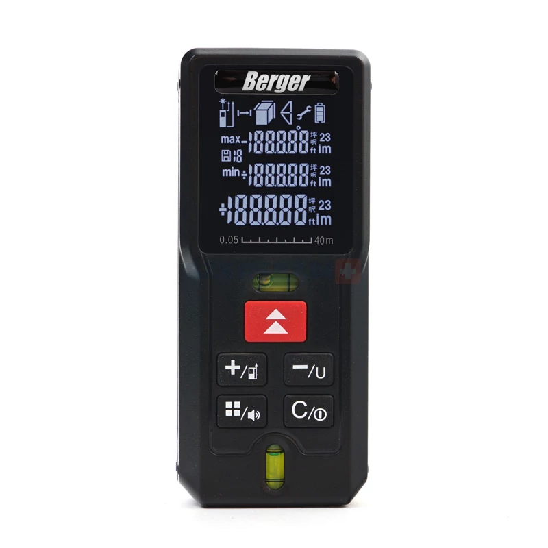 BERGER lézeres távolságmérő 40m LDM-MD40