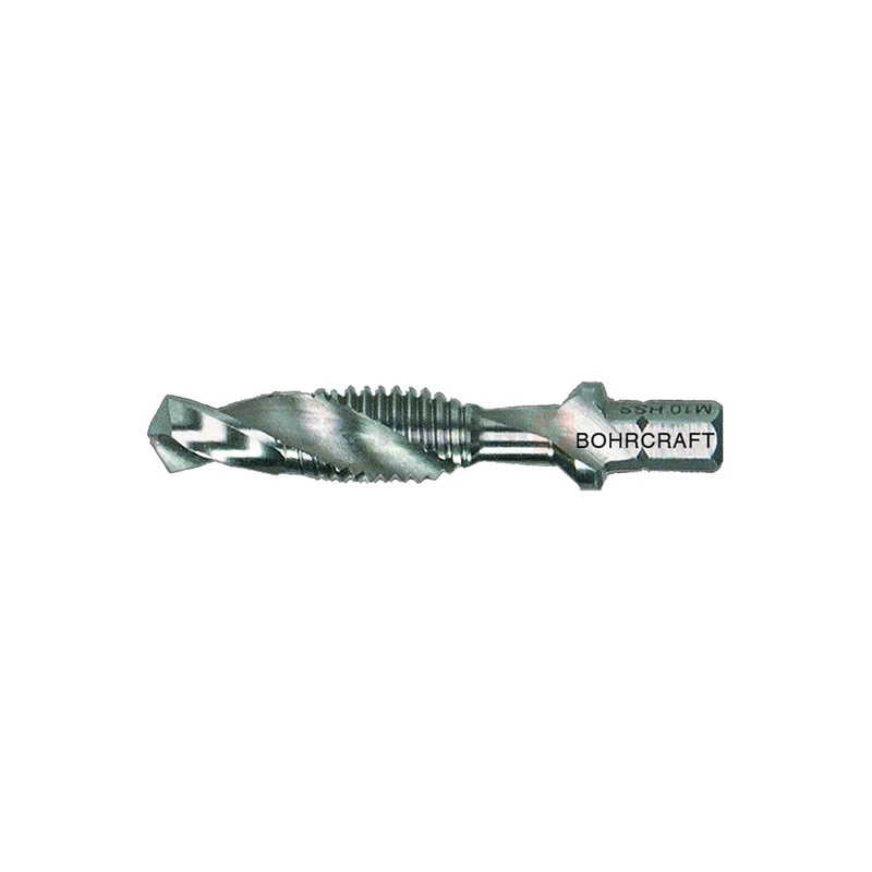 BOHRCRAFT metrikus kombinált gépi menetfúró HSS-G M10xSW1/4"