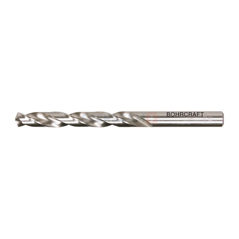 BOHRCRAFT köszörült csigafúró DIN338 HSS-G 5,0x86/52