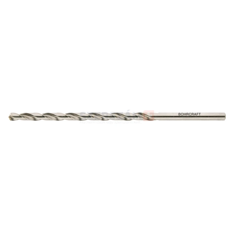BOHRCRAFT köszörült extra hosszú csigafúró DIN1869-I HSS-G 10,0x265/185