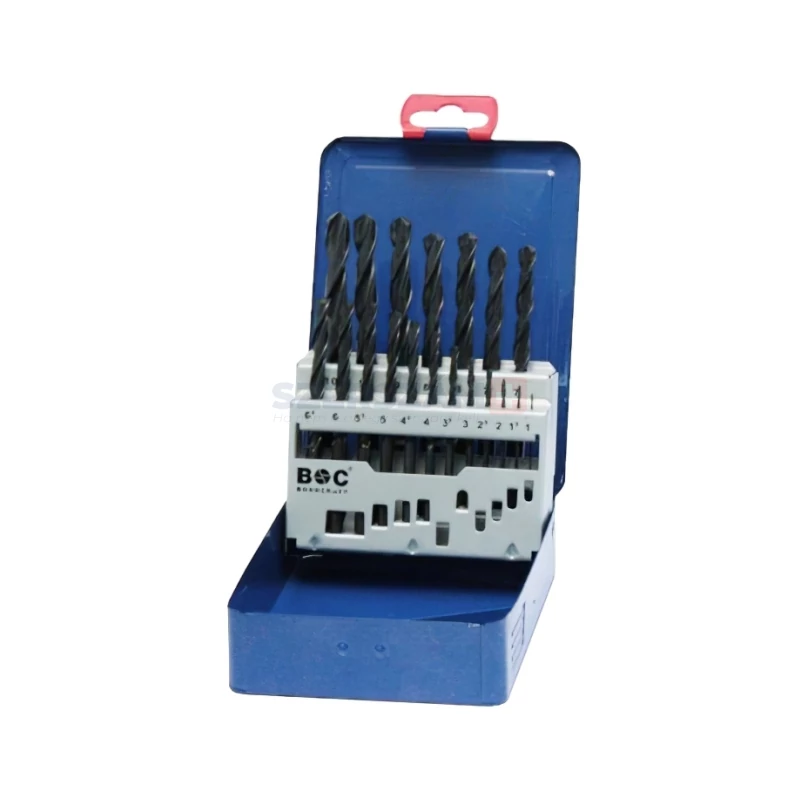 BOHRCRAFT csigafúró készlet HSS-R 19r. 1,0-10,0/0,5 M10 Metal-Box