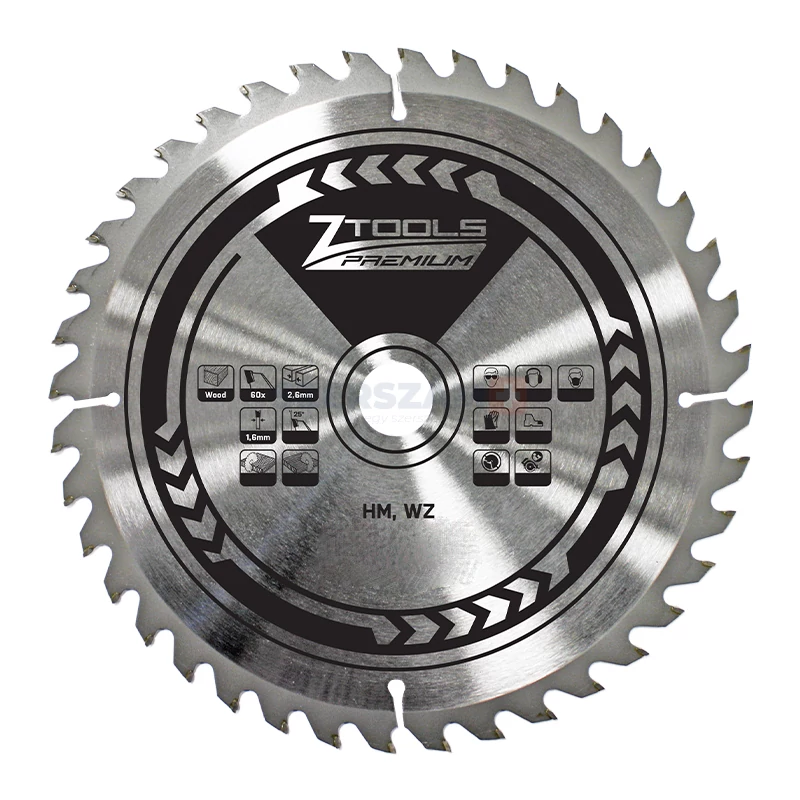 Z-TOOLS körfűrésztárcsa keményfém váltó fogazattal HM 450x3,6x30mm Z60/WZ