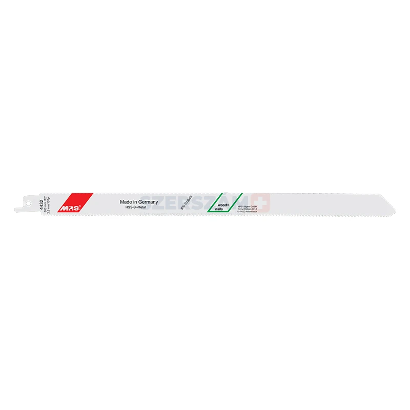 MPS szablyafűrészlap szegelt fára BiM Co8 300x19x0,9/T2,5mm 4432-2db (S1222HF)