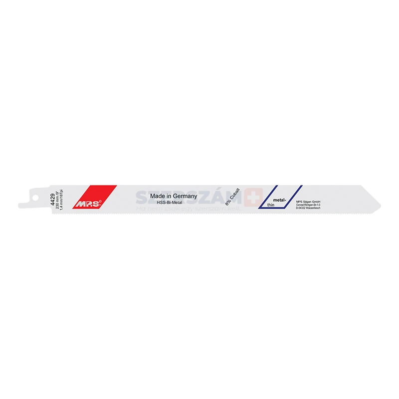 MPS szablyafűrészlap fémre BiM Co8 230x19x0,9/T1,4mm 4429-2db (S1122EF)