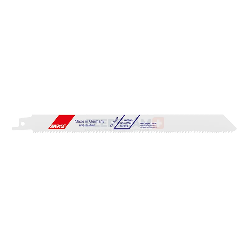 MPS szablyafűrészlap fémre BiM Co8 230x19x1,57/T3,2mm 4445-VP-5db (S1120CF)