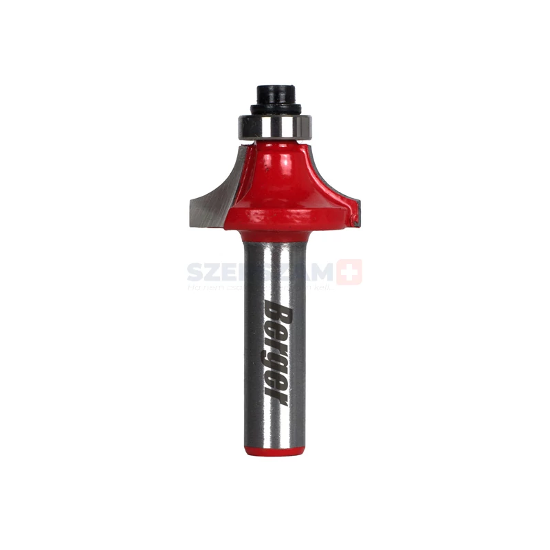 BERGER lekerekítőmaró vezetőcsapággyal HM D22,2xH11/R6,35xS8 mm