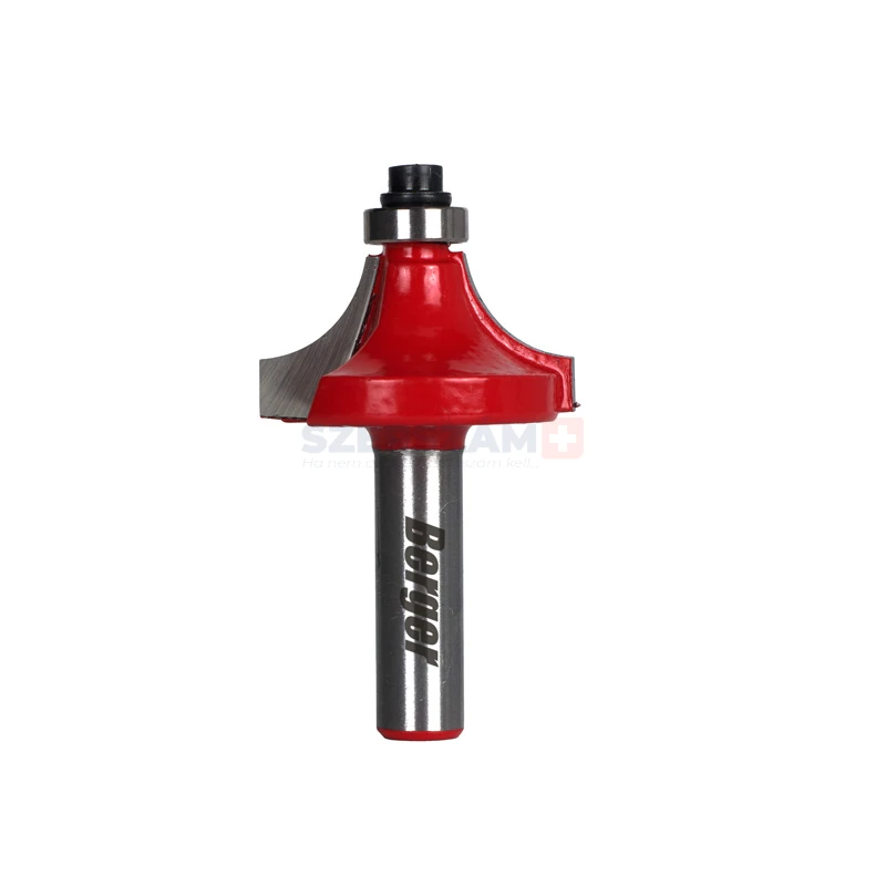 BERGER lekerekítőmaró vezetőcsapággyal HM D28,6xH15,9/R9,5xS8 mm