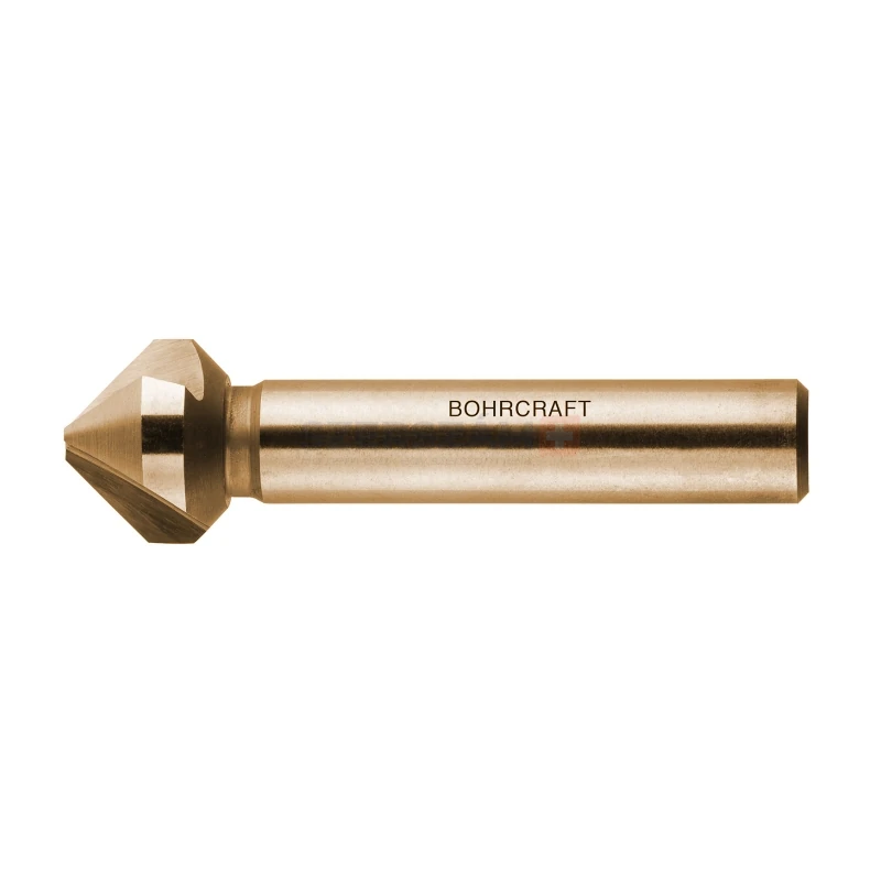 BOHRCRAFT kúpsüllyesztő 90° három vágóélű DIN335C HSS-E Co5 10,4x50/S6