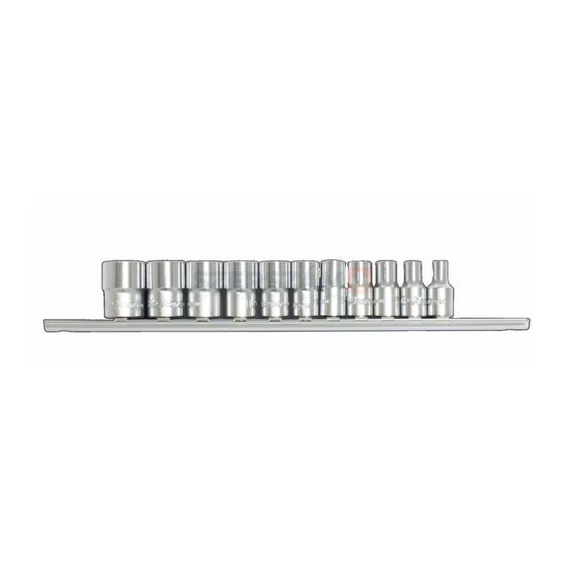 HANS 1/4" dugókulcsfej készlet 11r. 4-14mm CrV 2611M
