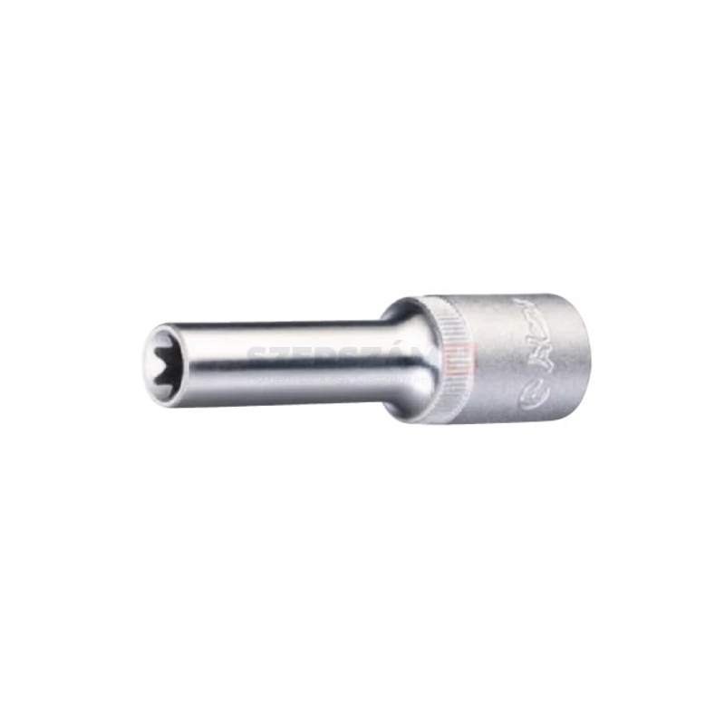 HANS 3/8" E-STAR hosszú dugókulcsfej E18x66mm CrV 3310E18