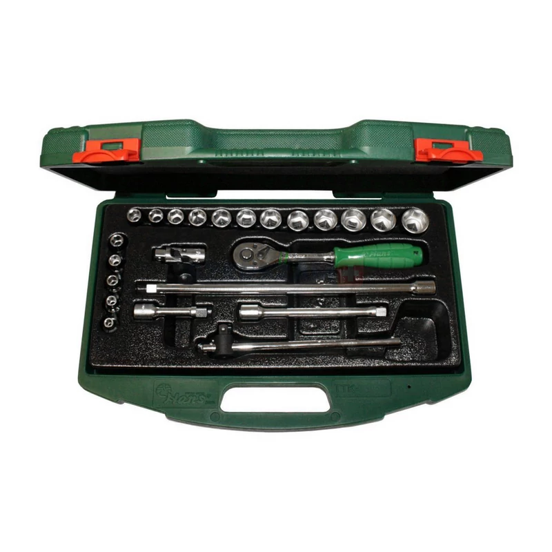 HANS 3/8" dugókulcskészlet 23r. 6-22mm TTK-15 kofferben