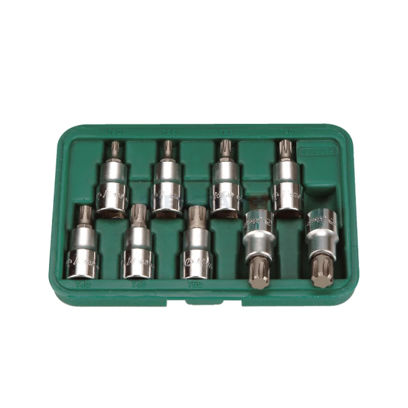 HANS 1/2" RiBE bit-dugókulcsfej készlet 9r. M5-M14 46029-9