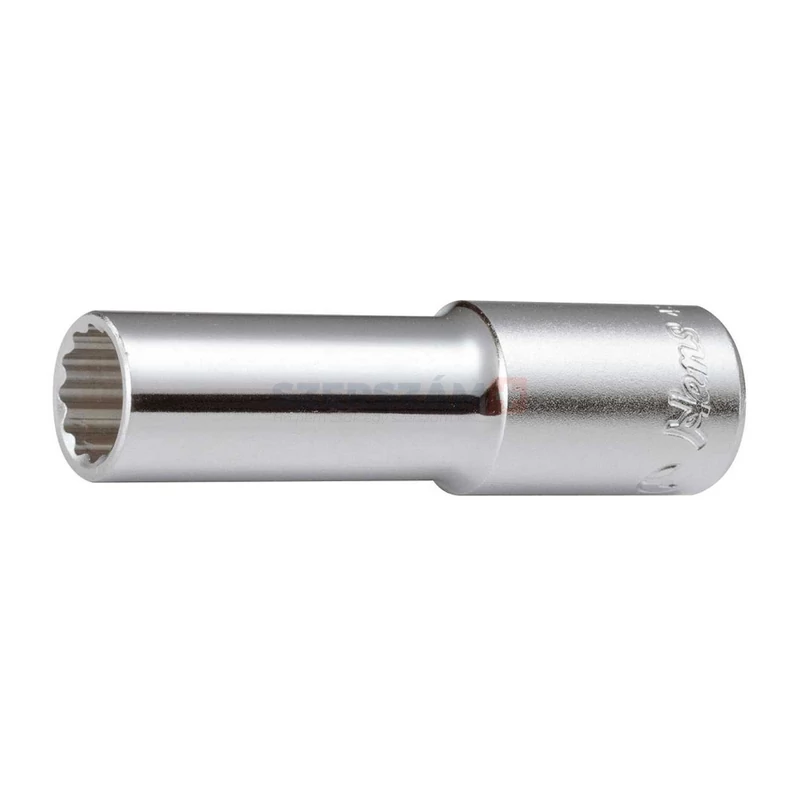 HANS 1/2" hosszú dugókulcsfej 12 szögű 15x76mm CrV 4302M15