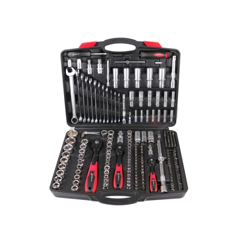 Z-TOOLS 1/4"+3/8"+1/2" szerszámkészlet 219r.