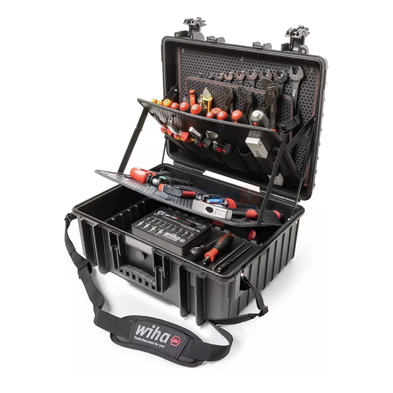 WIHA XL klímaszerelő HVAC szerszámkoffer 113r. 30072201/No.45237