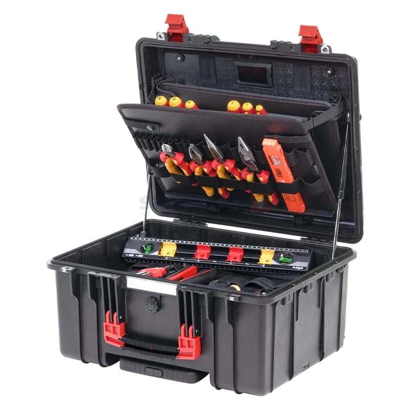 WIHA XL 2 villanyszerelő szerszámkoffer kerekekkel 60r. 9500/No.45795