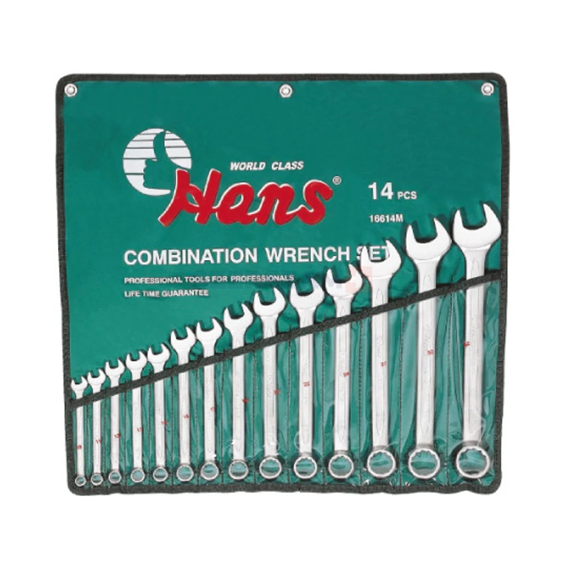 HANS csillag-villás kulcskészlet 14r. 8-24mm CrV 16615M
