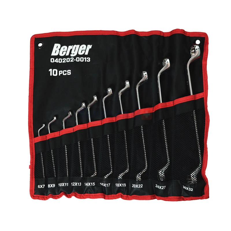 BERGER csillagkulcs készlet 10r. 6-32mm CrV
