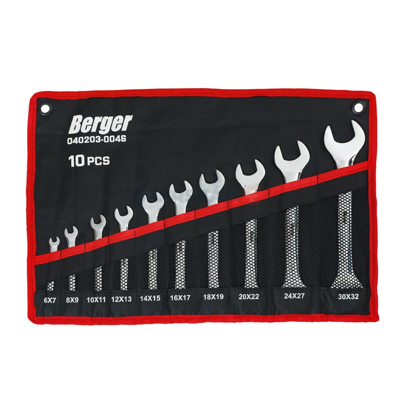BERGER villáskulcs készlet 10r. 6-32mm CrV