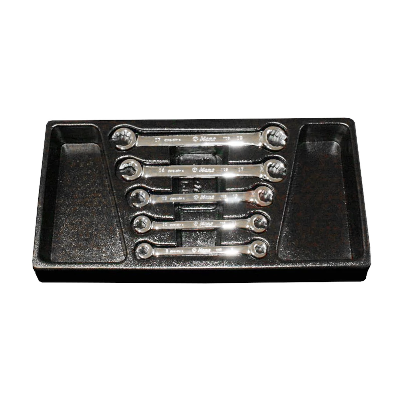 HANS fékcsőkulcs készlet 5r. 8-19mm CrV TT-8 fiókmodul