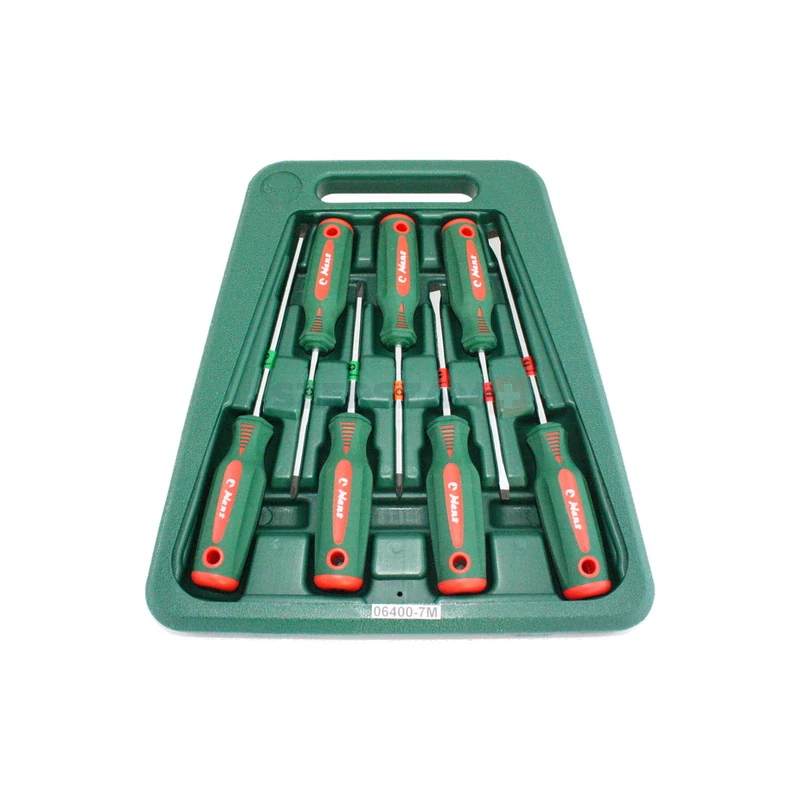 HANS csavarhúzó készlet 7r. SL+PH+PZ CrV 06400-7M