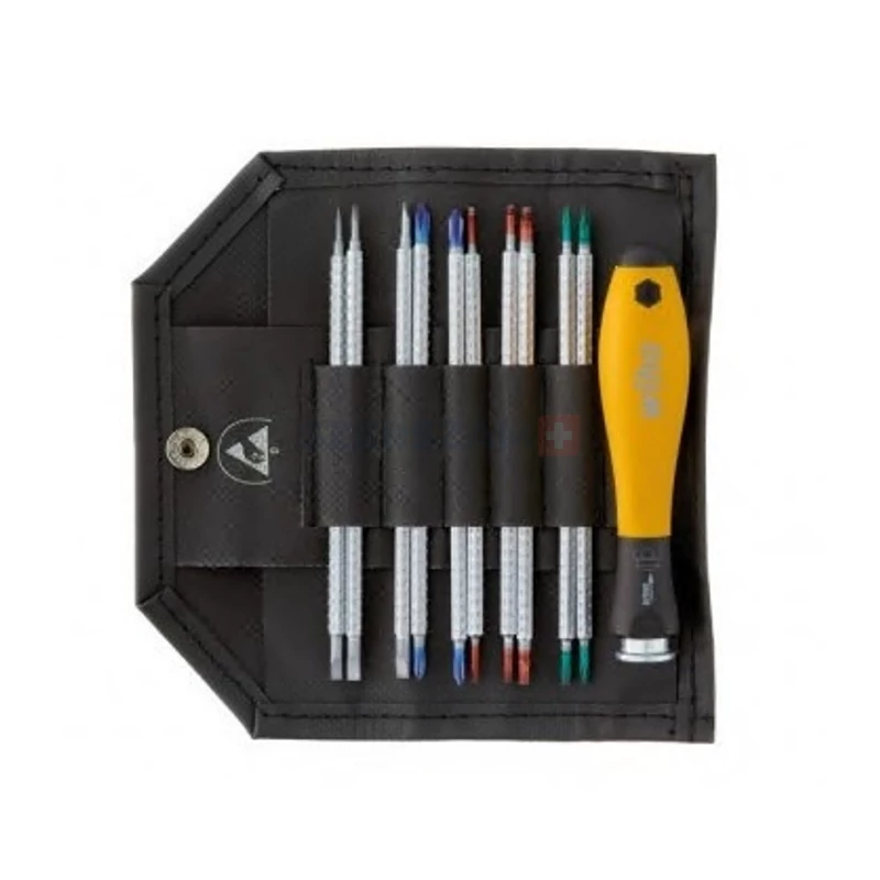 WIHA SYSTEM 4 ESD csavarhúzó készlet 11r. SL+PH+T+SW 2691T11ESD/No.31499