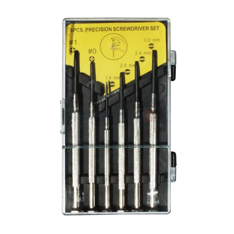 BERGER órás csavarhúzó készlet 6r. SL+PH CrV