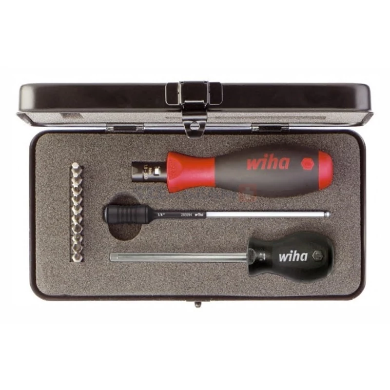 WIHA TorqueVario-S nyomaték csavarhúzó készlet 13r. 0.8-5.0Nm 2852 S10/No.26893