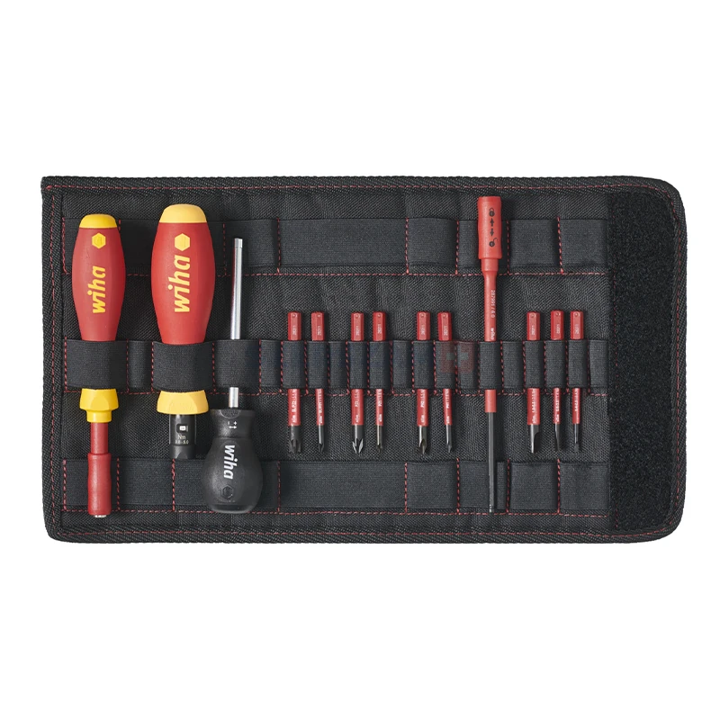 WIHA TorqueVario-S VDE nyomaték csavarhúzó készlet 13r. SL+PH+PZ+SL/PZ 0,8-5,0Nm 2872T13/No.40674