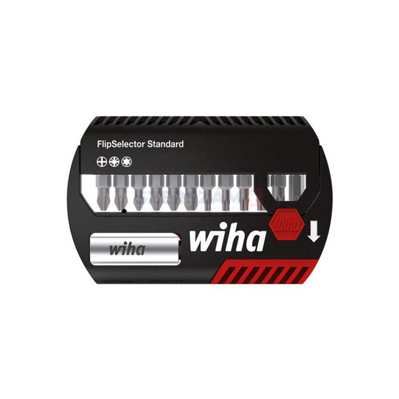 WIHA FlipSelector Standard bitkészlet 13r. PH+PZ+T 7947-904/No.39040