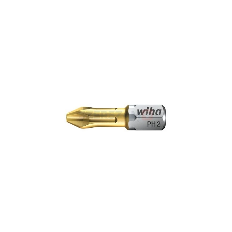 WIHA TiN Torsion Phillips bit hegy PH1x25 7011TIN (db)