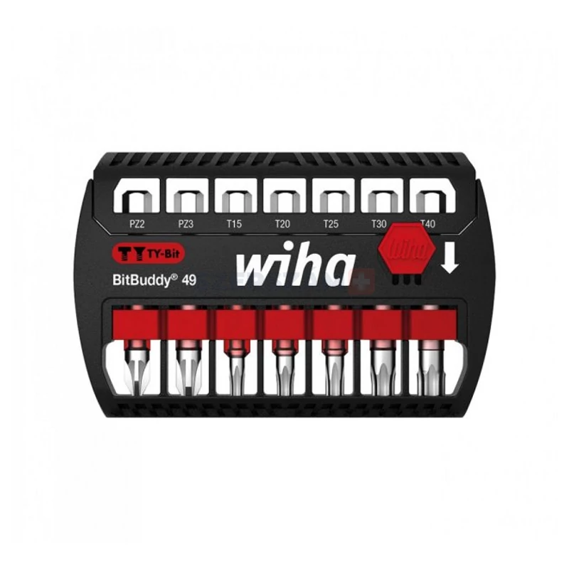 WIHA BitBuddy49 TY-bitkészlet 7r. PZ+T SB7946TY905/No.42118
