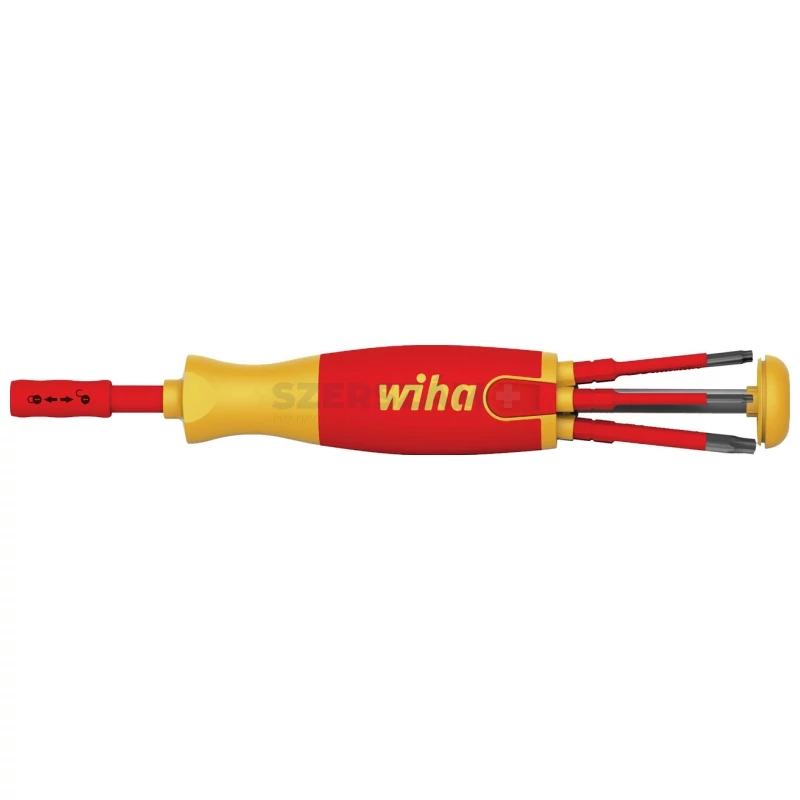 WIHA LiftUp electric VDE csavarhúzó és bittartó készlet 6r. T8-T25 SB283109022/No.41158