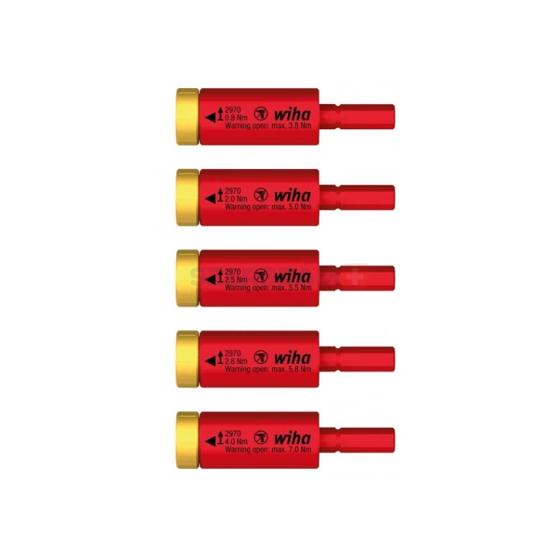 WIHA easyTorque electric nyomaték adapter készlet 5r. 0,8-4Nm 29701S5/No.41479