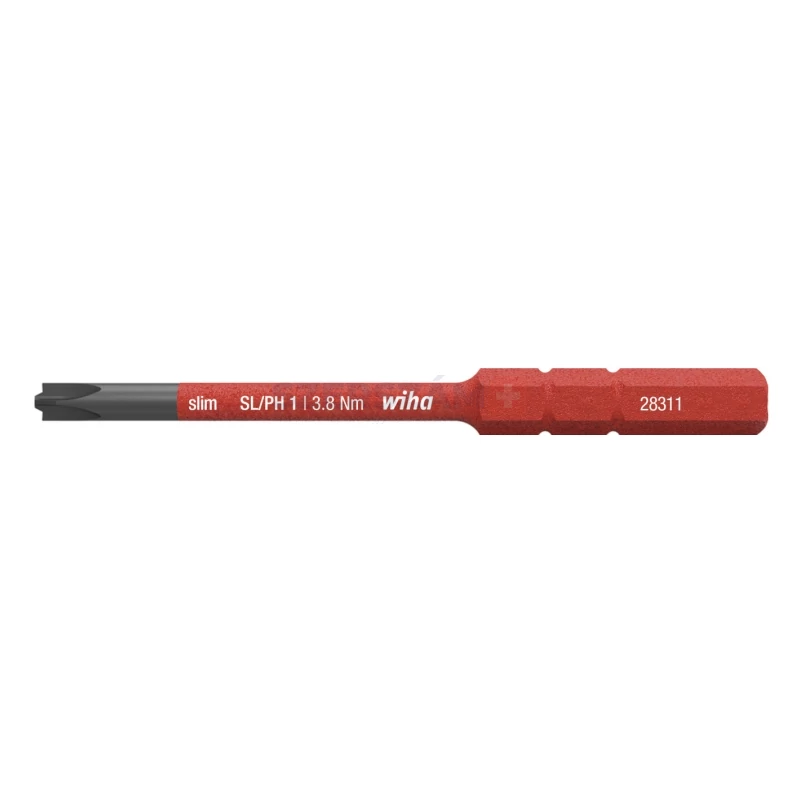 WIHA slimBit electric VDE Xeno bit hegy SL/PH1x75 2831-13/No.34587