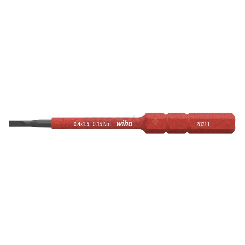 WIHA slimBit electric VDE lapos bit hegy SL3,5x75 2831-10/No.41159
