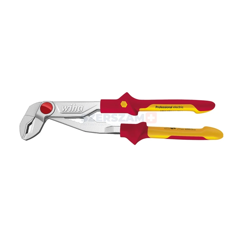 WIHA Professional electric VDE vízpumpafogó nyomógombos 250/2" Z22006/No.37450