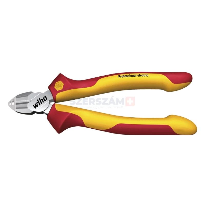 WIHA Professional electric VDE csupaszító-oldalcsípő fogó 160 Z14006/No.26745