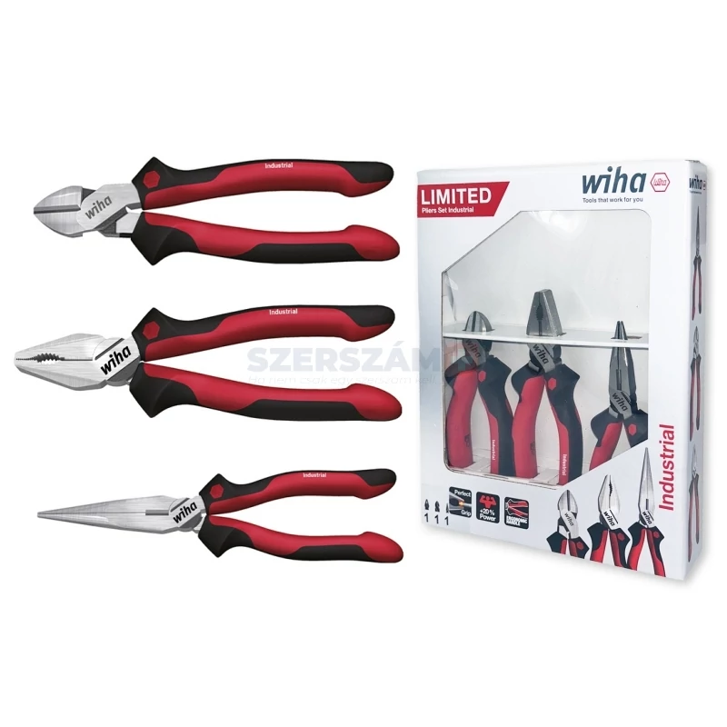WIHA Industrial fogó készlet 3r. Z99002001/No.45667