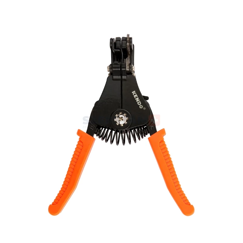 KENDO automata kábelcsupaszító fogó 175mm 1,0-3,2mm2 AWG 18-12 No.11702